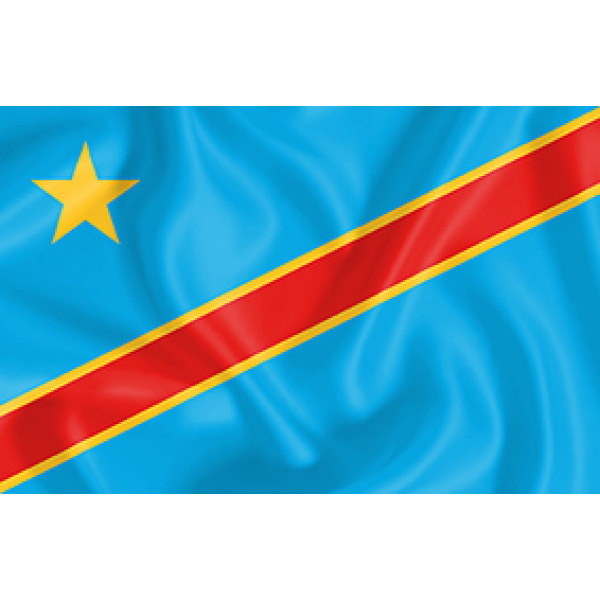 Drapeau de la République Démocratique du Congo - Mon Drapeau